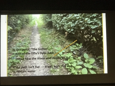 Niall Heaton - guest speaker at the Oswestry Offa's Dyke Collaboratory 2018